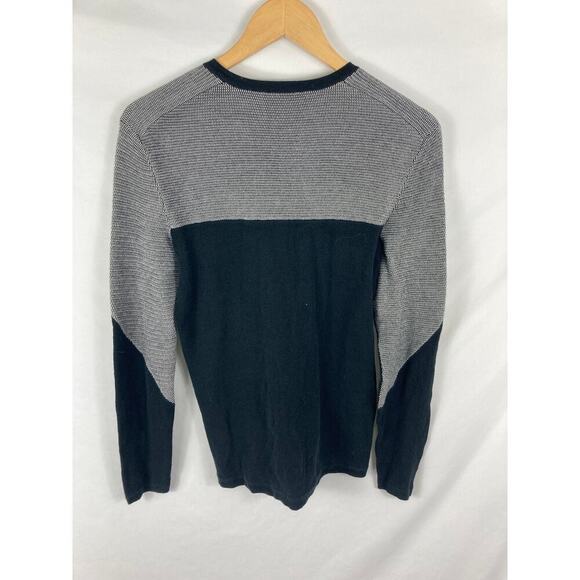 Theory Winslo Stellio Colorblock Mens Sweater Size Small - Picture 6 of 6